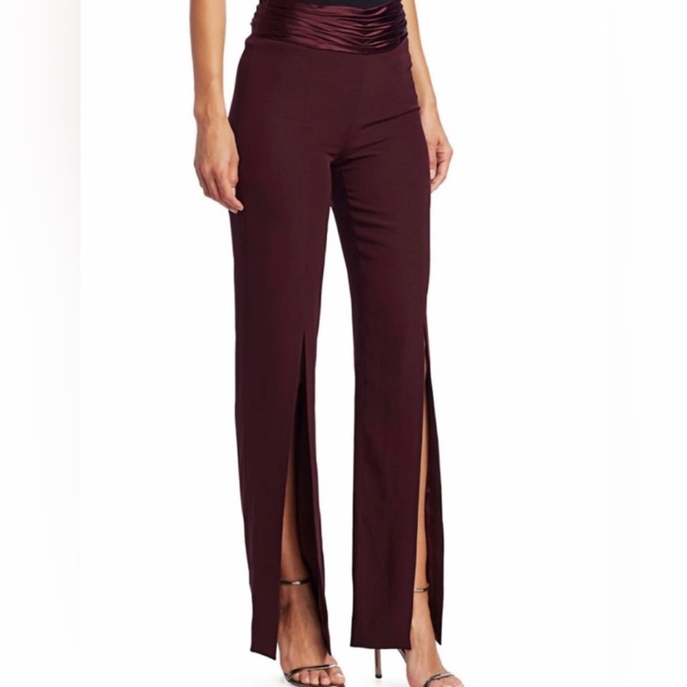 Jonathan Sinkhai Burgandy Pants